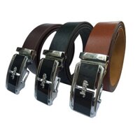 Thắt Lưng Nam Da Bò Đầu Khóa Lăn Kim Loại Cao Cấp DLKLJEEP-02 DA BÒ thật