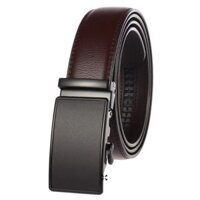 Thắt Lưng Nam Da Bò Thật Khóa Tự Động Đẳng Cấp | Dây Nịt Mặt Nhám 01 quincy.shop1  *