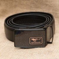 Thắt lưng nam dây da công sở Hàn Quốc mặt trượt thông minh - Hàng nhập khẩu