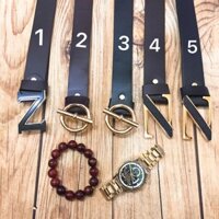 Thắt lưng nam dây da khóa bấm thời trang da mềm :)) :))