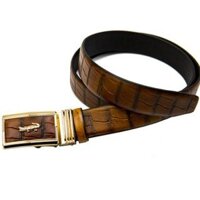 Thắt Lưng Nam - Dây Nịt Da Bò Vân Cá Sấu Loại Một BCS05-168-GHIH2