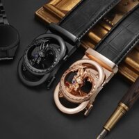 Thắt Lưng Nam Dây Nịt Nam Cao Cấp Họa Tiết Rồng Sang Trọng