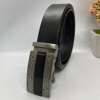 Thắt Lưng Nam - Dây Nịt Nam Mặt Bạc Chất Liệu Da Tổng Hợp Sang Trọng Đẳng Cấp