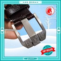 Thắt lưng nam đẹp chất liệu da bò thật - Dây nịt nam bản rộng 3.7cm, khóa kim jeep zone tặng chuỗi tỳ hưu.