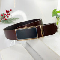 Thắt lưng nam đẹp khóa lăn tiện dụng dây nịt cao cấp bản rộng 3.5cm mặt khóa hợp kim lăn