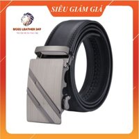 Thắt Lưng Nam 💖 FREESHIP 💖 Thắt lưng da nam. Kiểu đầu khoá kéo rút / Tự động khóa