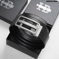 Thắt lưng Nam Heboz 010 (đen), dây nịt nam chất liệu da cao cấp - 00002334