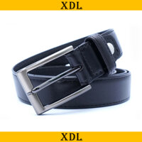 Thắt lưng nam khóa kim da bò cao cấp, dây nịt nam khóa lỗ kim bản nhỏ KB01