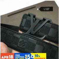 Thắt lưng nam Louis Vuitton chống mài mòn Leathernhbs chính hãng