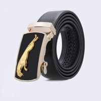 Thắt lưng nam mặt báo  - Mặt Vàng