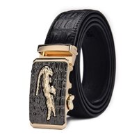 Thắt Lưng Nam Mặt Da Cá Sấu Tự Tin Dây Lưng Nam Thể Hiện Đẳng Cấp Phái Mạnh