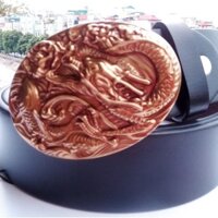 Thắt lưng nam mặt đồng hình cá chép hóa rồng M134