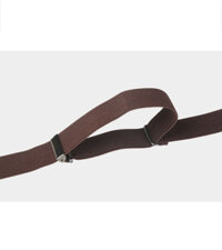 Thắt lưng nam nữ unisex, dây nịt quần co dãn không khóa cài độc đáo TLL144 - TTL144 - Nâu