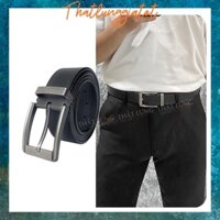 Thắt lưng nam Ulzzang thời trang Hàn Quốc khóa kim bản 3.3 cm (Hỗ trợ cắt, bấm dây nịt) TL128 - Thắt Lưng Giá Tốt Xịn 🥇