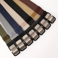 Thắt Lưng Nam Vải Canvas Cao Cấp, Dây Nịt Nam Khóa Tự Động Chống Gỉ Siêu Bền