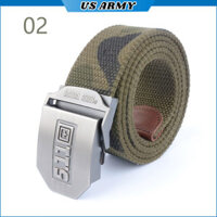 Thắt Lưng Nam Vải Dù US ARMY, Dây Nịt Vải Dù Bền Chắc, Khóa Hợp Kim Siêu Bền Cao Cấp- HÀNG CHÍNH HÃNG - Rằn ri