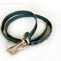 Thắt lưng nữ cá sấu hoa cà 2F x 1m20 - 3170