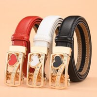 Thắt Lưng Nữ Cao Cấp, Dây Nịt Nữ Khóa Tự Động, Nhiều Màu Sắc, Size 2.4cm -TLN14