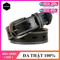 Thắt lưng nữ dây nịt nữ Nutushop kiểu dáng thời trang cá tính chất liệu da thật bản rộng 2.8cm - NT167