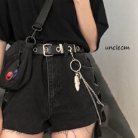 Thắt lưng nữ DN12 dây nịt nữ 2.8cm phong cách Punk dây nịt học sinh sinh viên - Hàng mới về