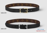 Thắt lưng nữ Louis Vuitton Bloom M8643W-M8616W bản 3cm