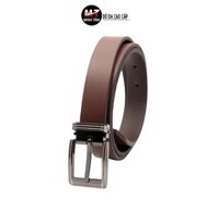 Thắt lưng nữ Minh Tâm da bò , khóa kim kẹp MT725 , nâu