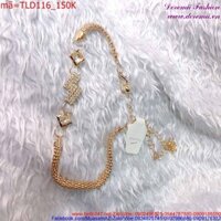 Thắt lưng nữ phối đầm kiểu dây xích thời trang sang trọng TLD116