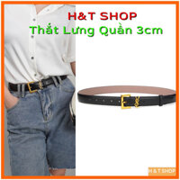 Thắt Lưng Quần Bản 3cm Basic Phối Vest, Váy, Quần   - H&T SHOP
