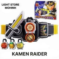 THẮT LƯNG SIÊU NHÂN KAMEN RAIDER SAMURAI CÓ NHẠC VÀ ĐÈN LED, KÈM 3 TRẠNG THÁI BIẾN HÌNH