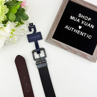 Thắt lưng Tommy Hilfiger Logo Reversible - Black/Brown, Size L (38-40)