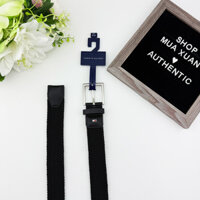 Thắt lưng Tommy Hilfiger Fabric Web Braided Belt - Black, Size S (30-32)