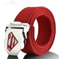 Thắt Lưng Vải Canvas Khóa Tự Động Phong Cách Hàn Quốc Thời Trang Cho Nam