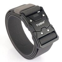 Thắt Lưng Vải Canvas Nylon Co Giãn Tháo Lắp Nhanh Phong Cách Chiến Thuật Mới Cho Nam