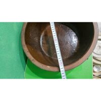 Thau, chậu gốm sứ đựng nước bằng sành 30 cm