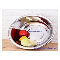 Thau chậu inox lớn cao cấp, inox 201 nhập khẩu size : 32, 34, 36, 38, 40 cm