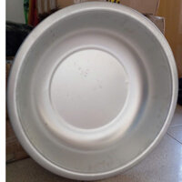 Thau, chậu nhôm dày, dung tích vừa (kích thước từ 44cm)