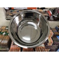 Thau inox 304 Đặc BIỆT size Lớn 32-34-36-38-40-42cm