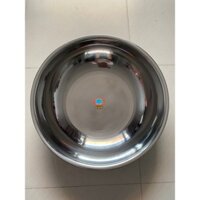 Thau inox 304 Size 60cm loại dày, sáng bóng, bền đẹp phục vụ cho gia dình , quán ăn, nhà hàng