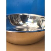 Thau Inox Hồng Phước Thành cao cấp, Inox 201 sáng bóng dễ vệ sinh chống rỉ sét size 32cm-34cm-36cm.