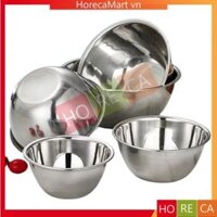 Thau inox (Φ14,16,18,20,22,24,26,28,30,32,34,36cm), inox không gỉ, thau dùng đựng các loại thực phẩm