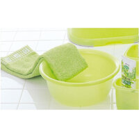 Thau nhựa tròn đa năng Inomata 4200ml  - Xanh lá