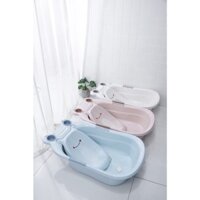 Thau Tắm Hình Ếch Hokori có kèm ghế tắm (Nhựa Việt Nhật)