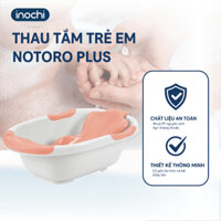 Thau tắm trẻ em Inochi - Notoro màu Cam/Hồng/Xanh