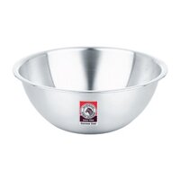 Thau Thố trộn inox Zebra Thái Lan 50cm-135050-24L. Nhập khẩu inox 304 cao cấp