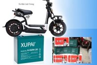 Thay ắc quy xe máy điện 133S