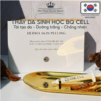 Thay da sinh học Bqcell Derma Peeling 2.0g Hàn Quốc loại các độc tố dưới da hạn chế mụn đầu đen đầu trắng và mụn cám