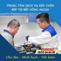 Thay kính bếp từ Chefs