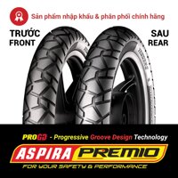 Thay lốp (vỏ) sau 100/90-14 Aspira Premio Terreno cho xe tay ga Honda PCX