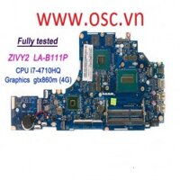 Thay main Lenovo Y50-80 Y50-80T 80DU LA-B111P i5 i7-4710HQ CPU GTX860m 4G Motherboard