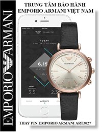 Thay Pin đồnghồ thôngminh EmporioArmani ART3027